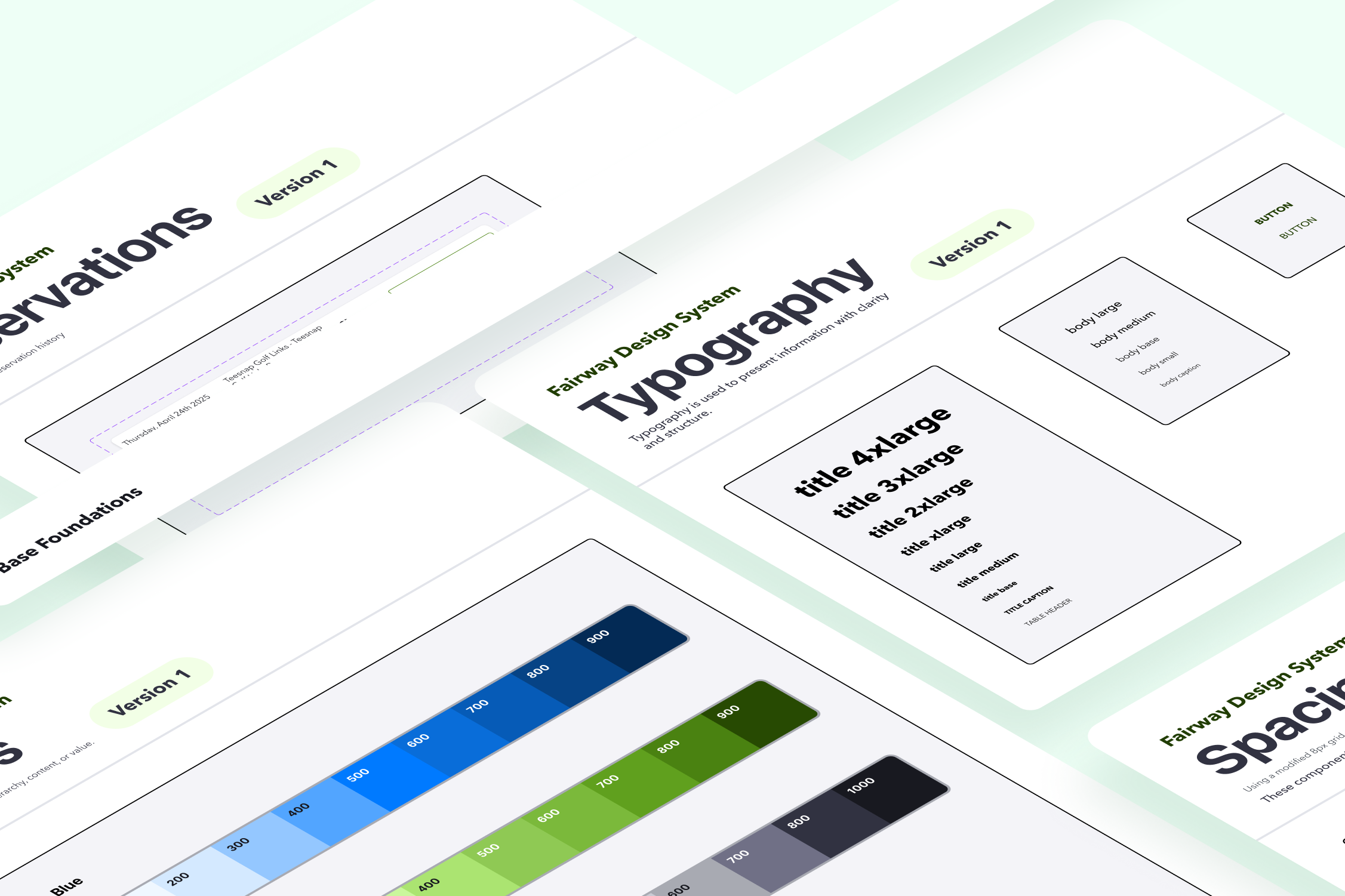 Fairway Design System — hero