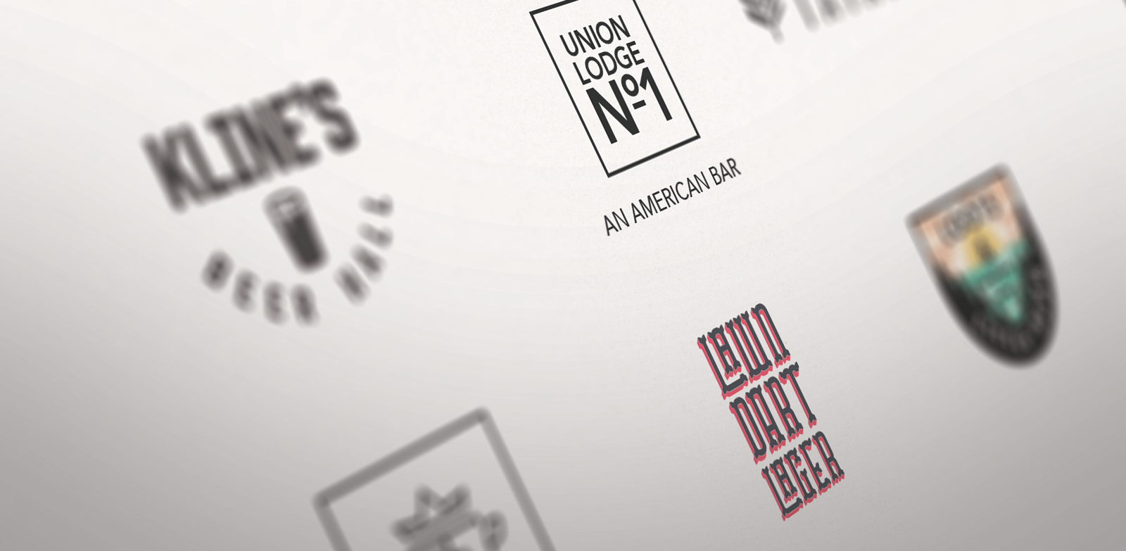 Identity design — logo mark collection